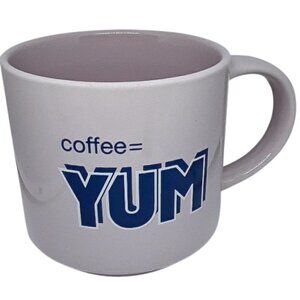 Funny Pink Coffee Yum Stoneware Target Mug Coffee Lover Mug Cup